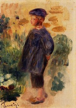 Pierre Auguste Renoir : Portrait of a Kid in a Beret